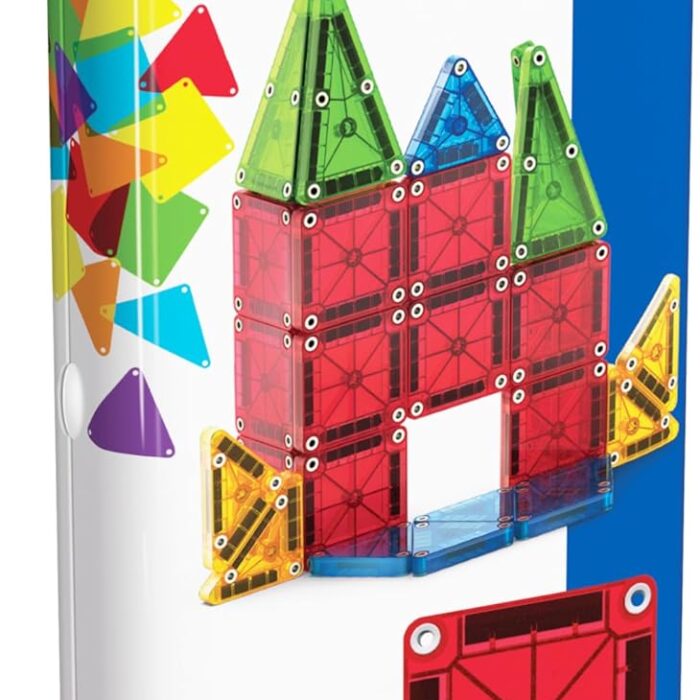 Magnetic Building Tiles Set - Creative Play Toy - Ages 3+