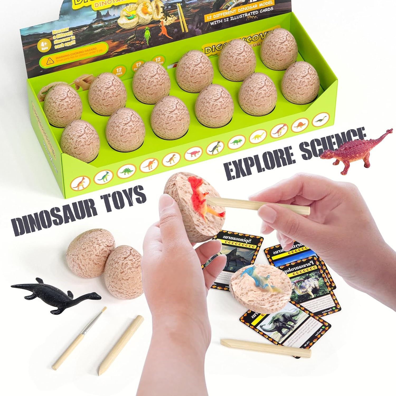Dinosaur Dig Kit - STEM Learning Toy - Ages 12+