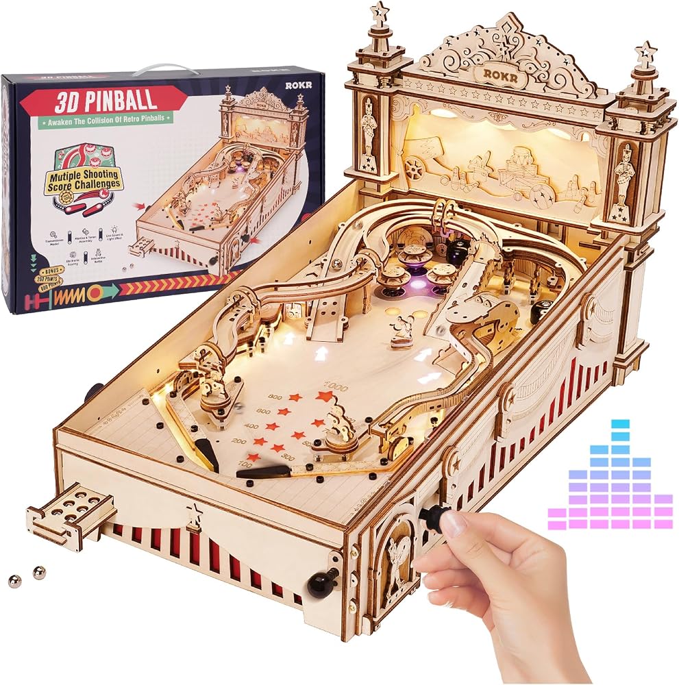 3D Wooden Puzzle Kit - Creative Play Toy - Ages 14