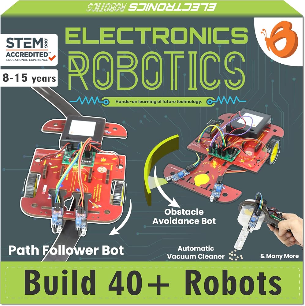 40-Piece - STEM Robot Kit - STEM Learning Toy