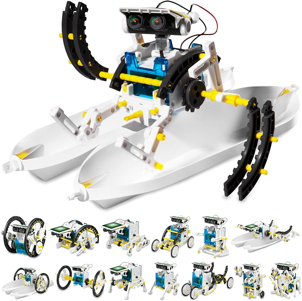 Solar Robot Kit - STEM Learning Toy - Ages 10+