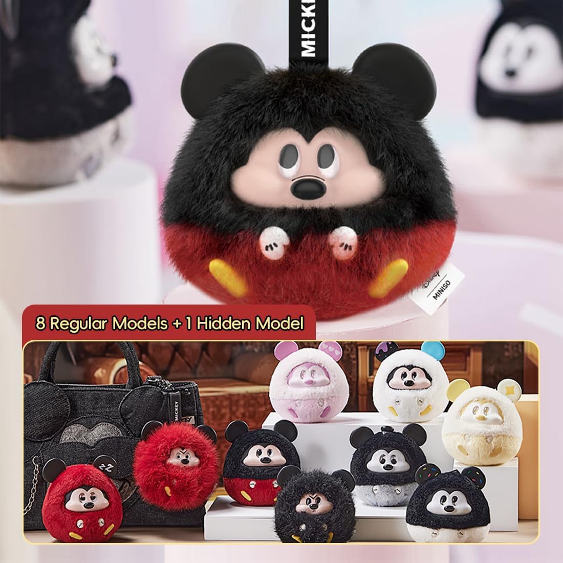 Plush - Blind Box Mini Bricks Set - Creative Play Toy - Ages 83+