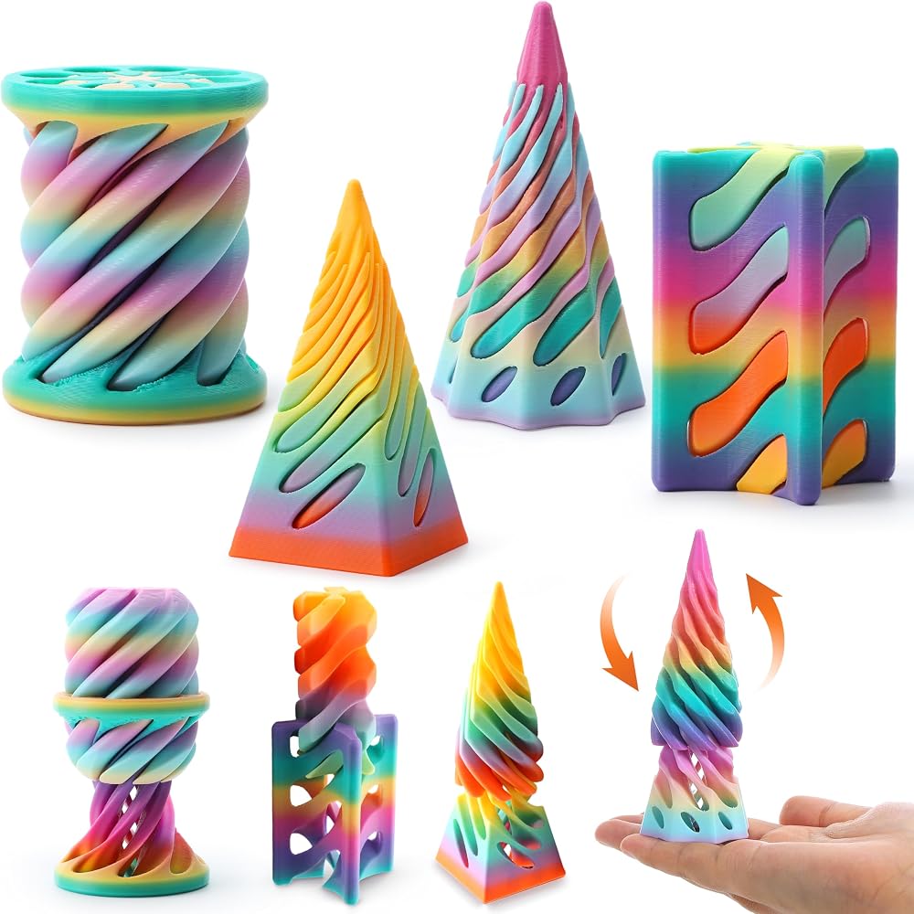 4-Piece - Desk Fidget Toy - Sensory Play Toy - Ages 8+