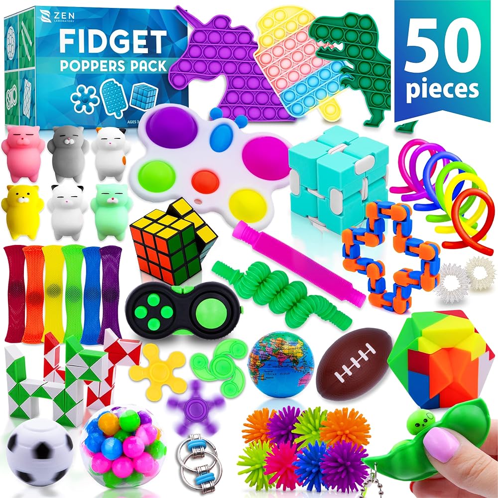 50-Piece - Sensory - Party Favor Toys - Sensory Play Toy