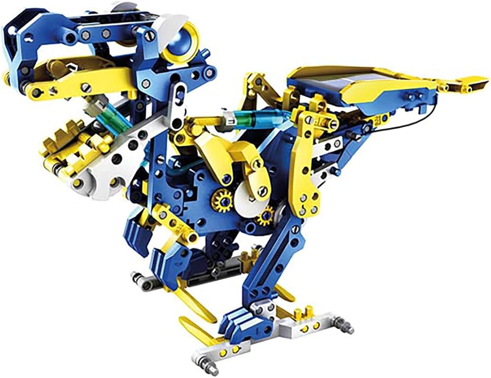 240-Piece - Solar Robot Kit - Creative Play Toy
