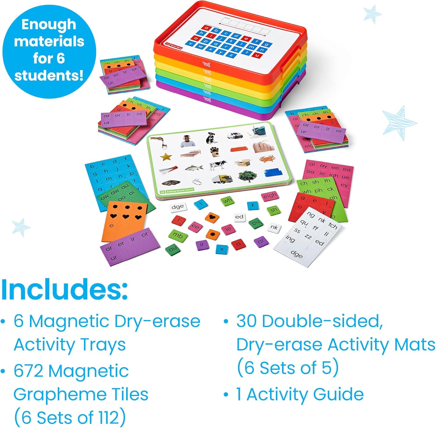 Science - Magnetic Building Tiles Set - STEM Learning Toy