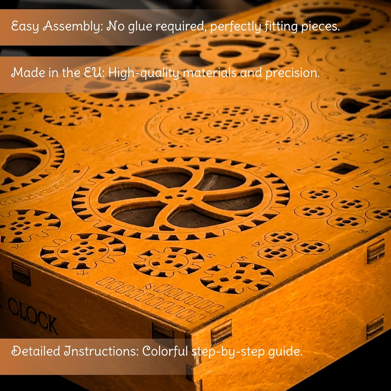 3D Wooden Puzzle Kit - STEM Learning Toy - Ages 15+