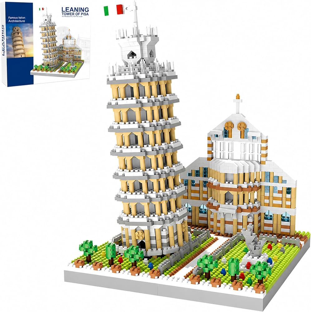2500-Piece - Mini Building Blocks Set - Creative Play Toy - Ages 8+