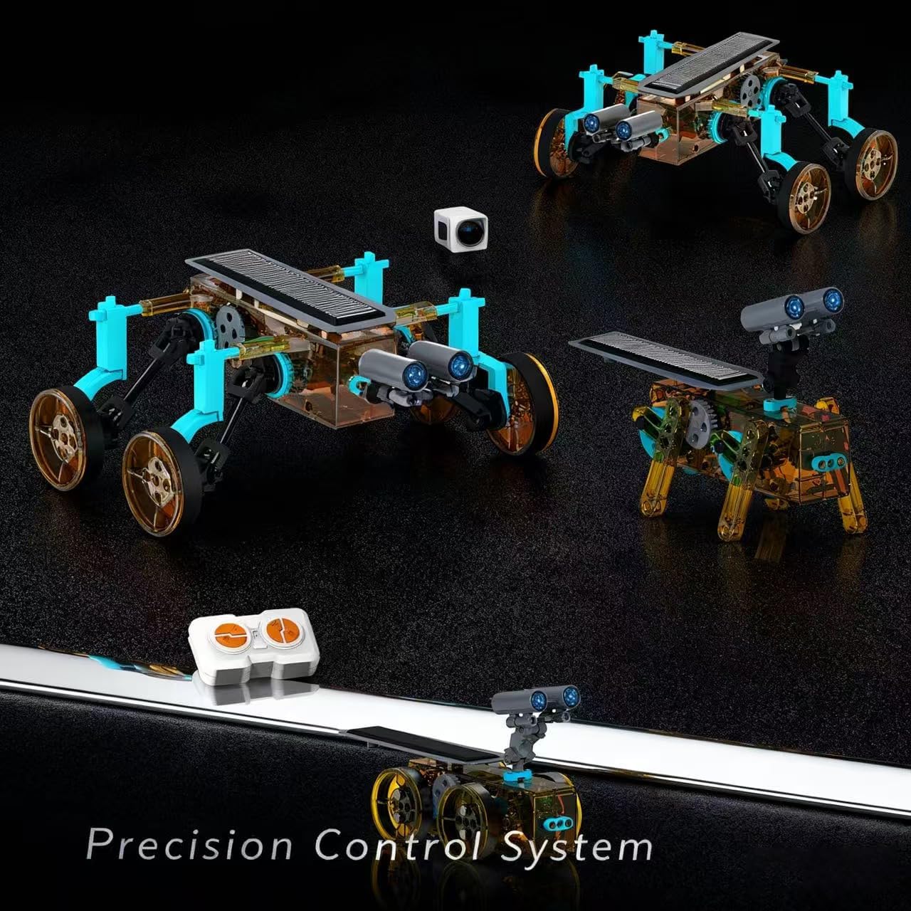 31-Piece - Science - Solar Robot Kit - STEM Learning Toy