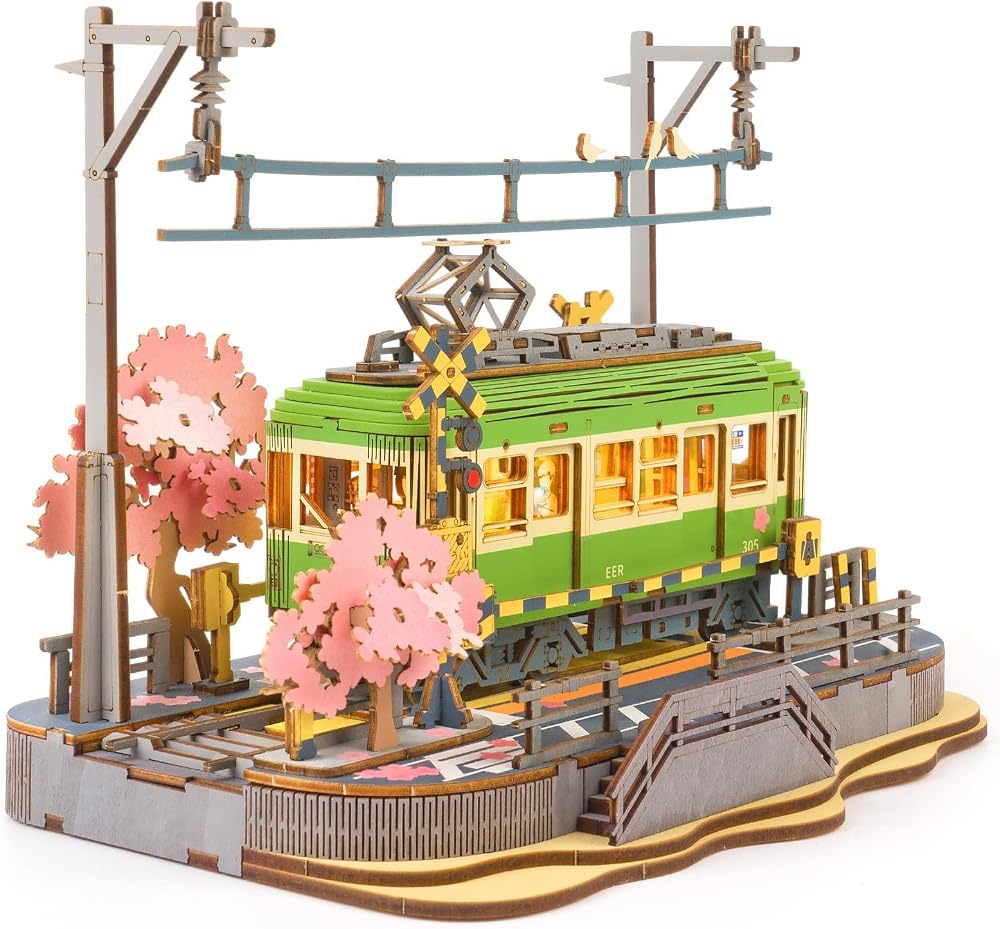 3D Wooden Puzzle Kit - Creative Play Toy - Ages 14+