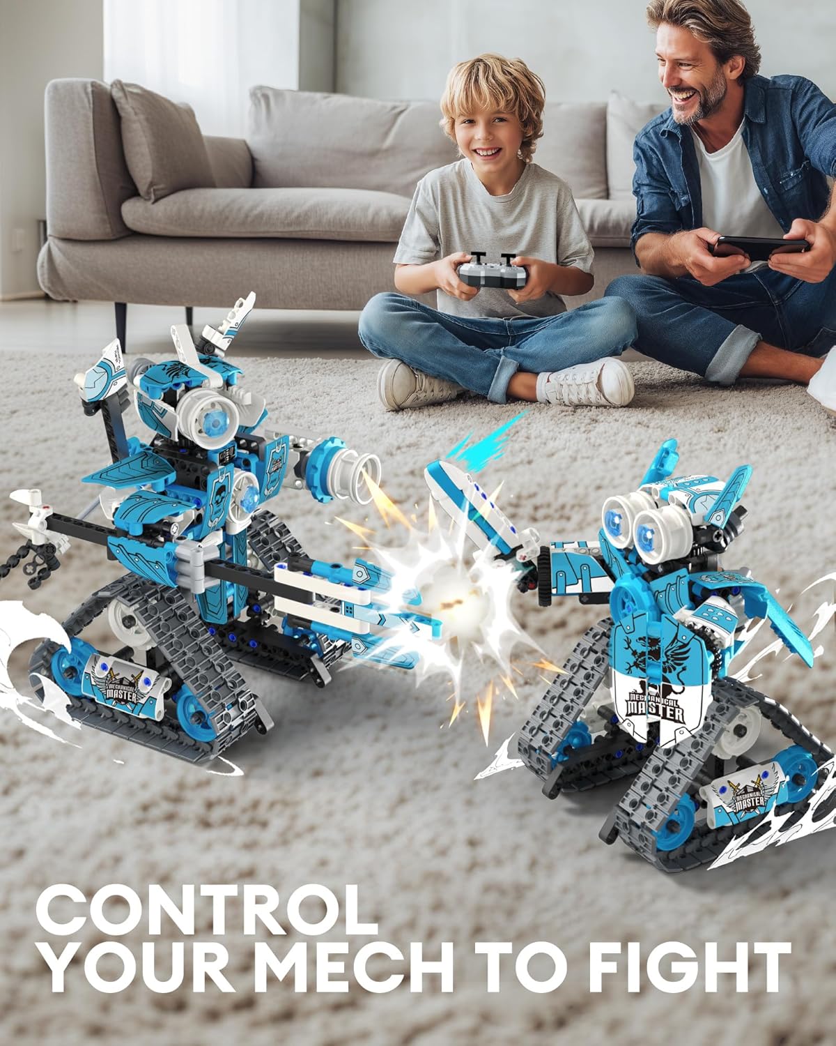 408-Piece - Science - STEM Robot Kit - STEM Learning Toy - Ages 6