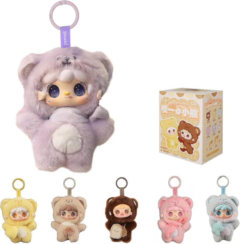 1-Piece - Plush - Bag Charm Toy - Creative Play Toy - Ages 8+