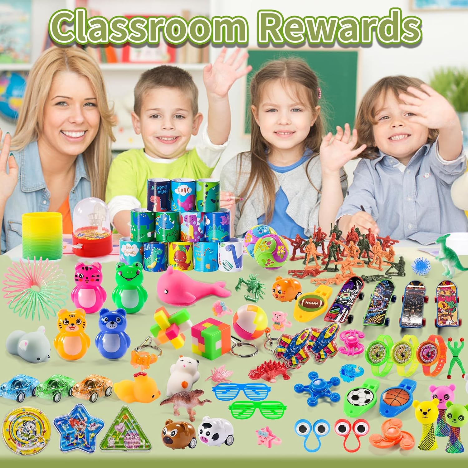 300-Piece - Car - Party Favor Toys - Sensory Play Toy