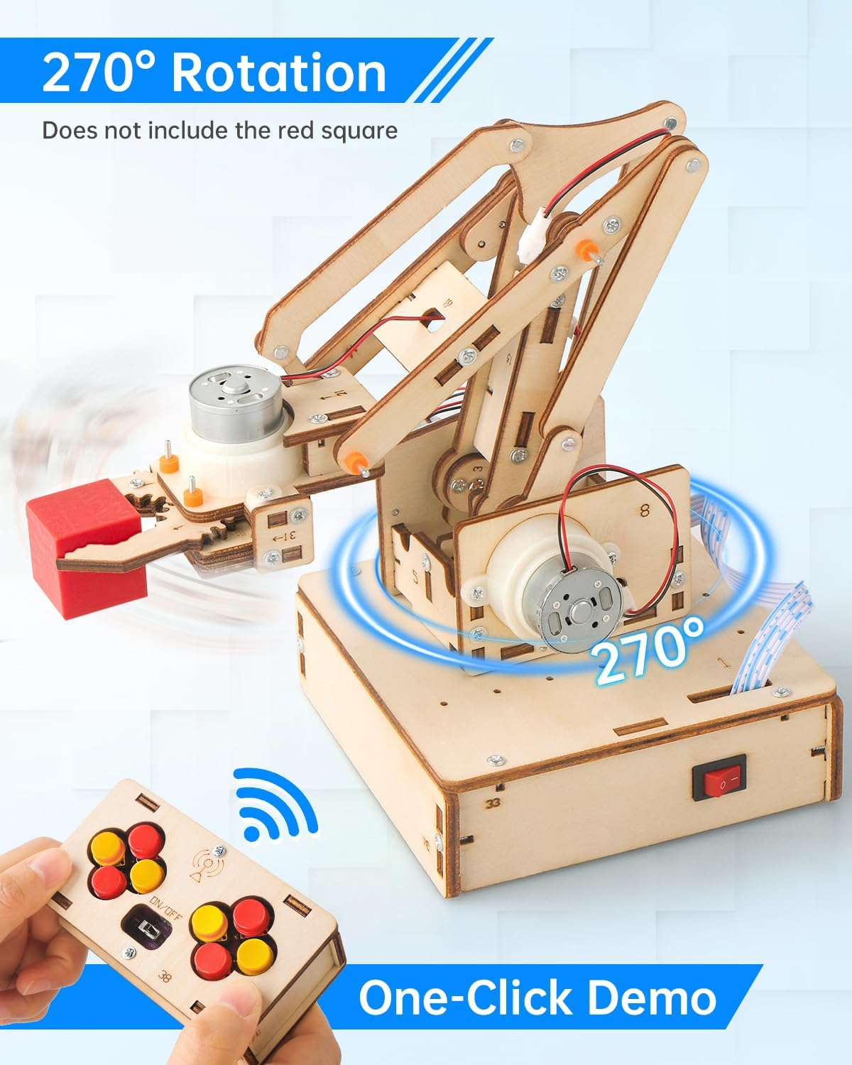 Science - STEM Robot Kit - STEM Learning Toy - Ages 8-12