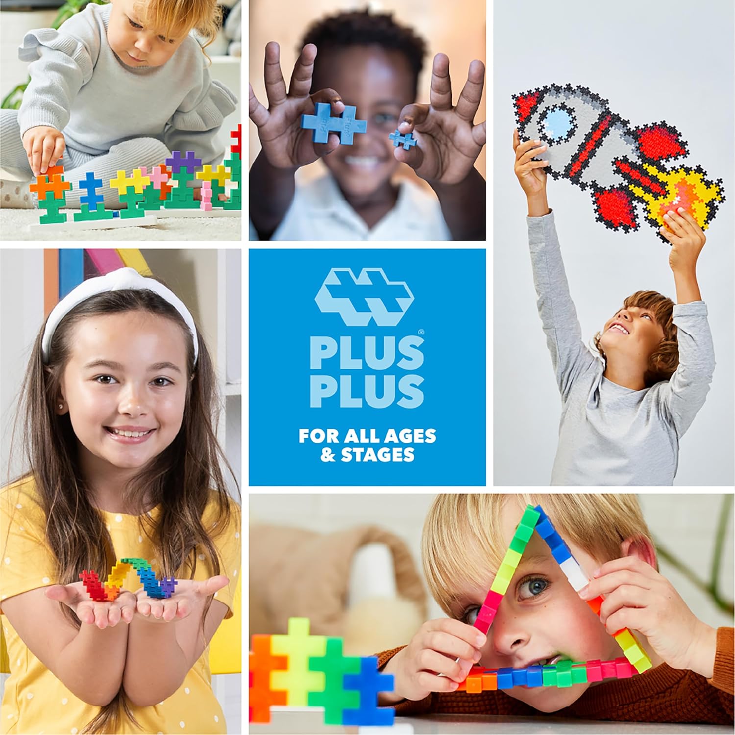 240-Piece - Sensory - Mini Building Blocks Set - STEM Learning Toy
