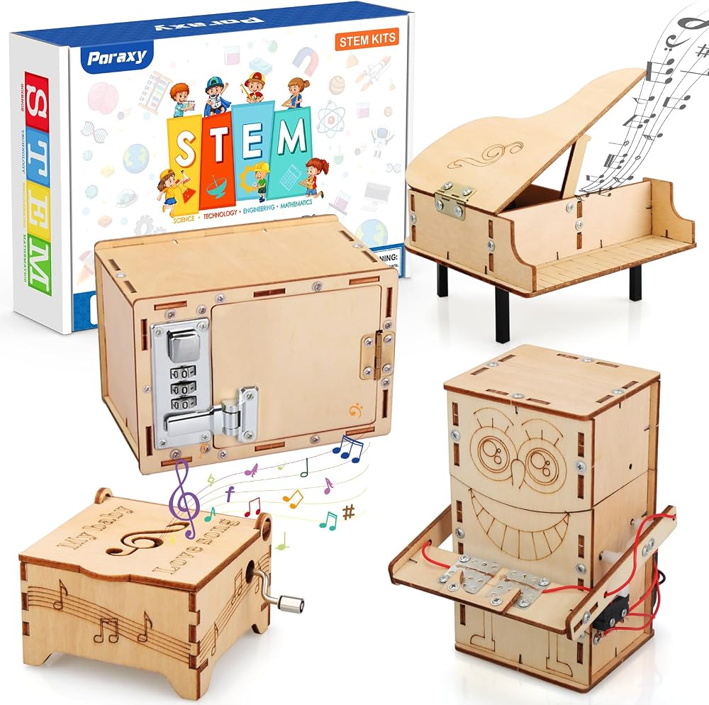 Science - STEM Robot Kit - STEM Learning Toy - Ages 8-10