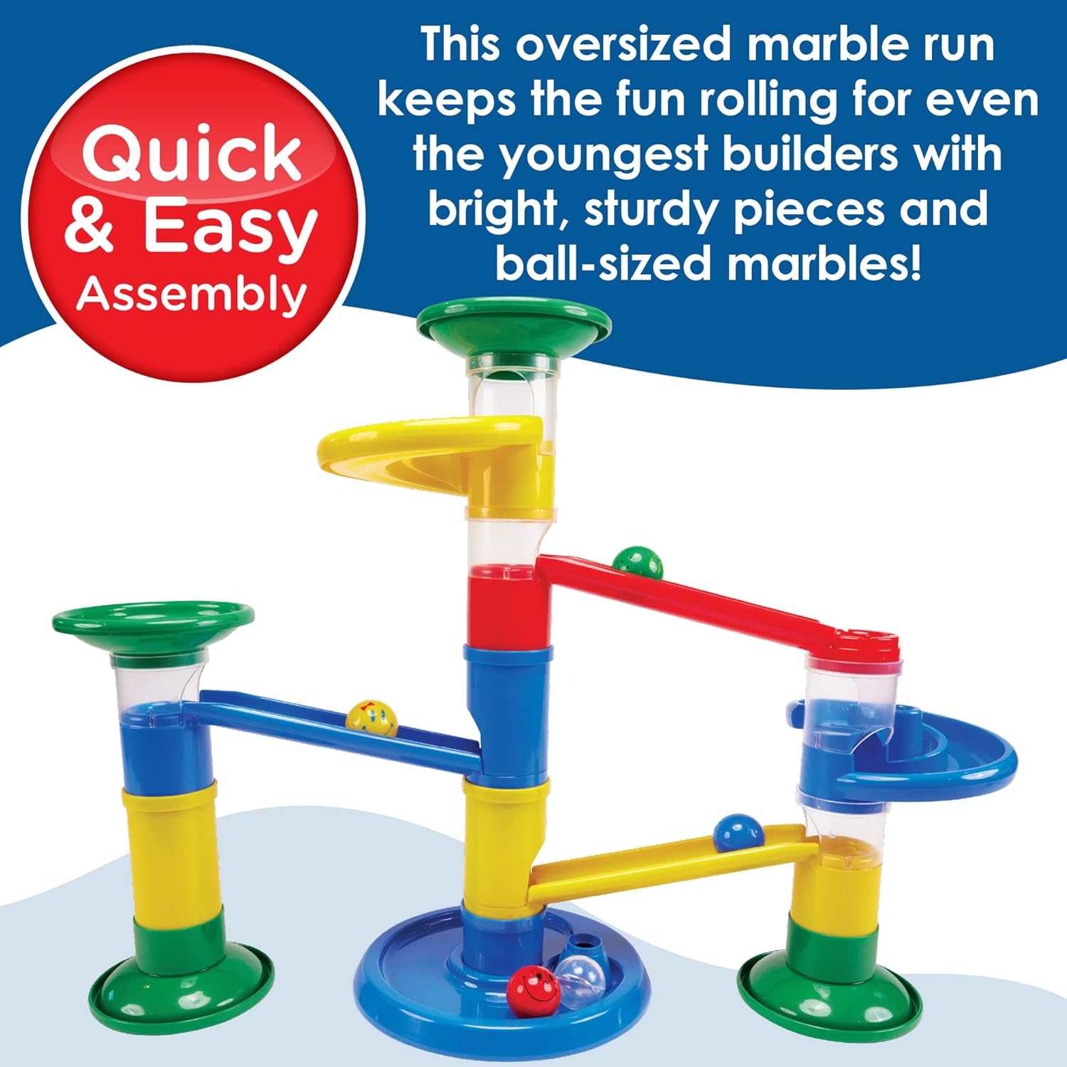 Marble Run Building Set - Creative Play Toy - MRB-073