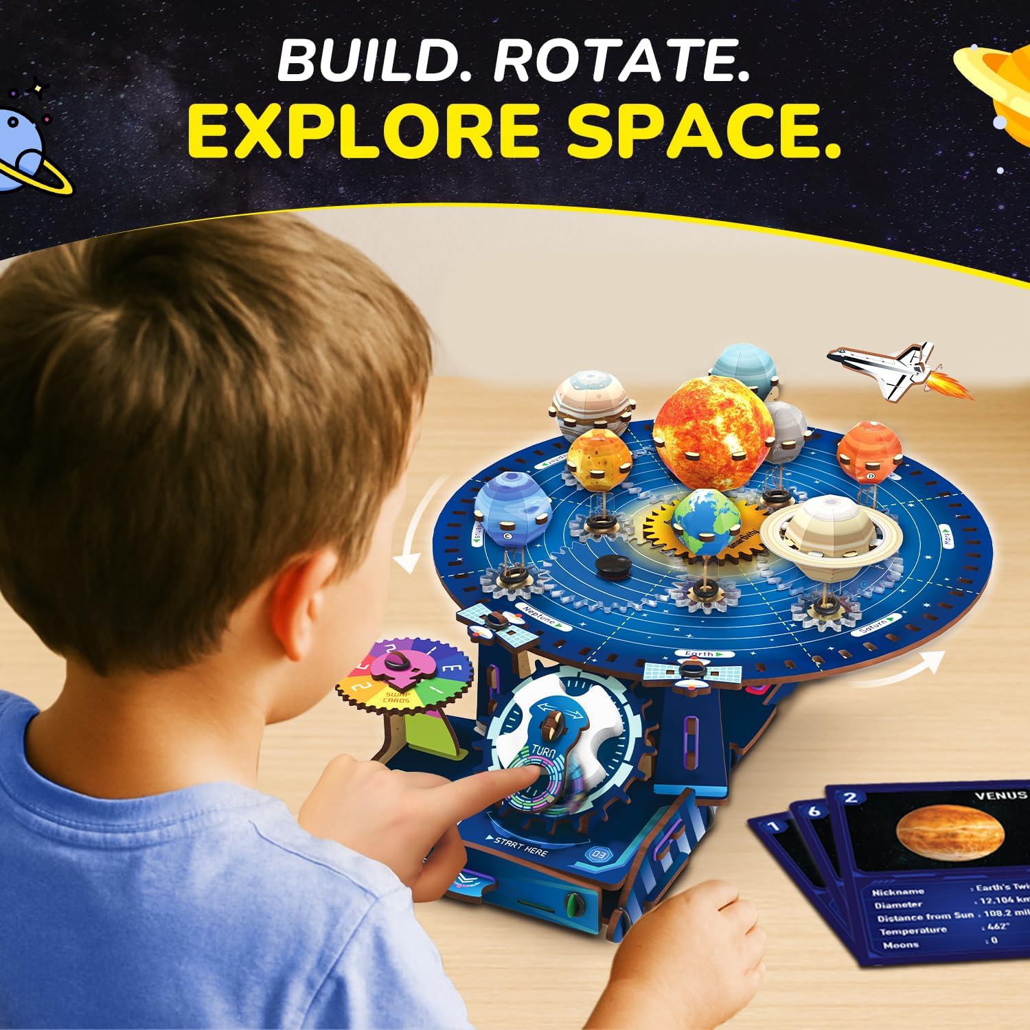 Science - Solar Robot Kit - STEM Learning Toy - Ages 8+