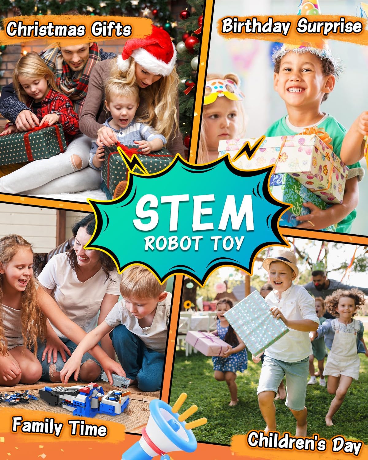 Science - STEM Robot Kit - STEM Learning Toy - Ages 8-12
