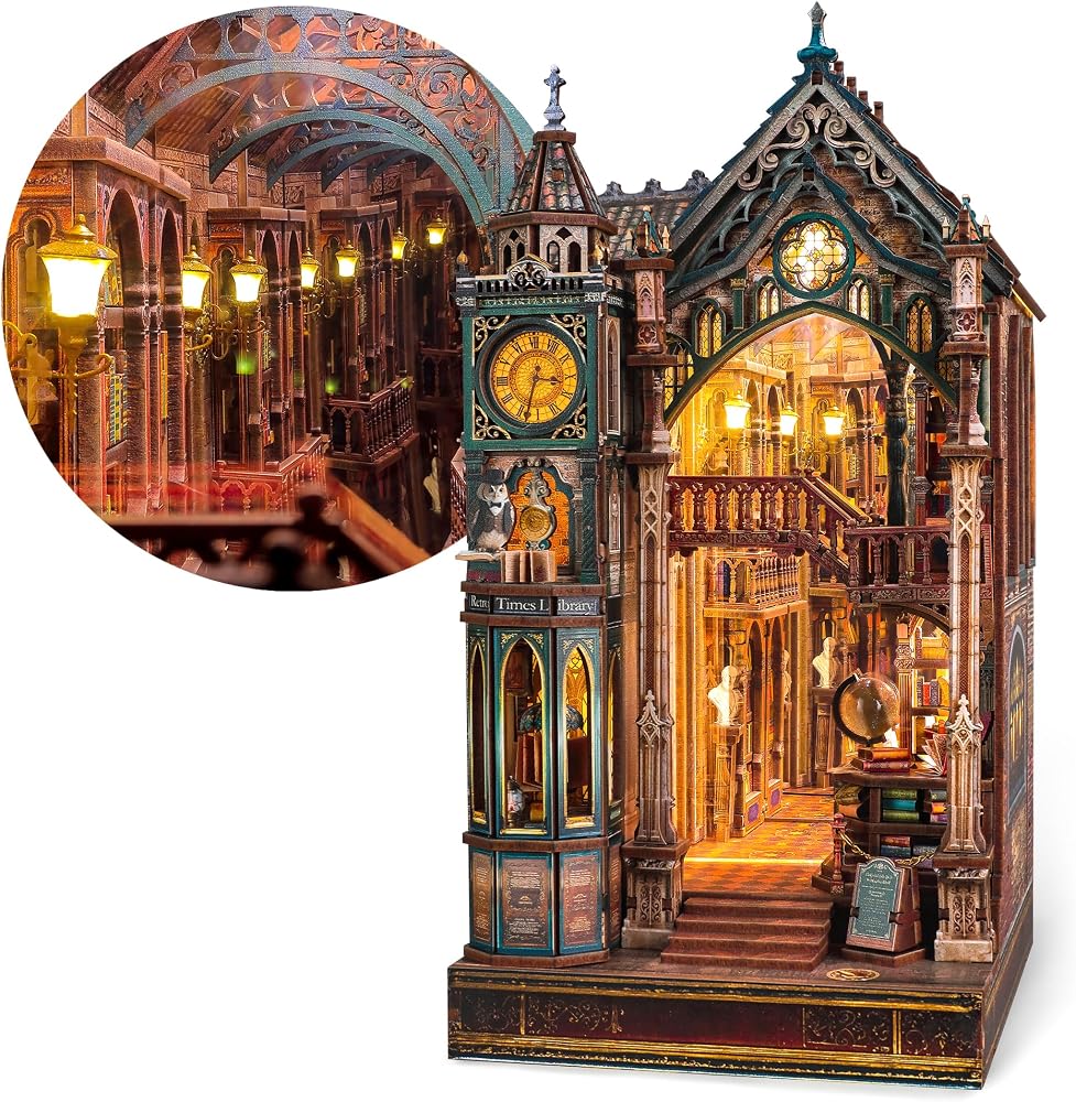3D Wooden Puzzle Kit - Creative Play Toy - Ages 12+