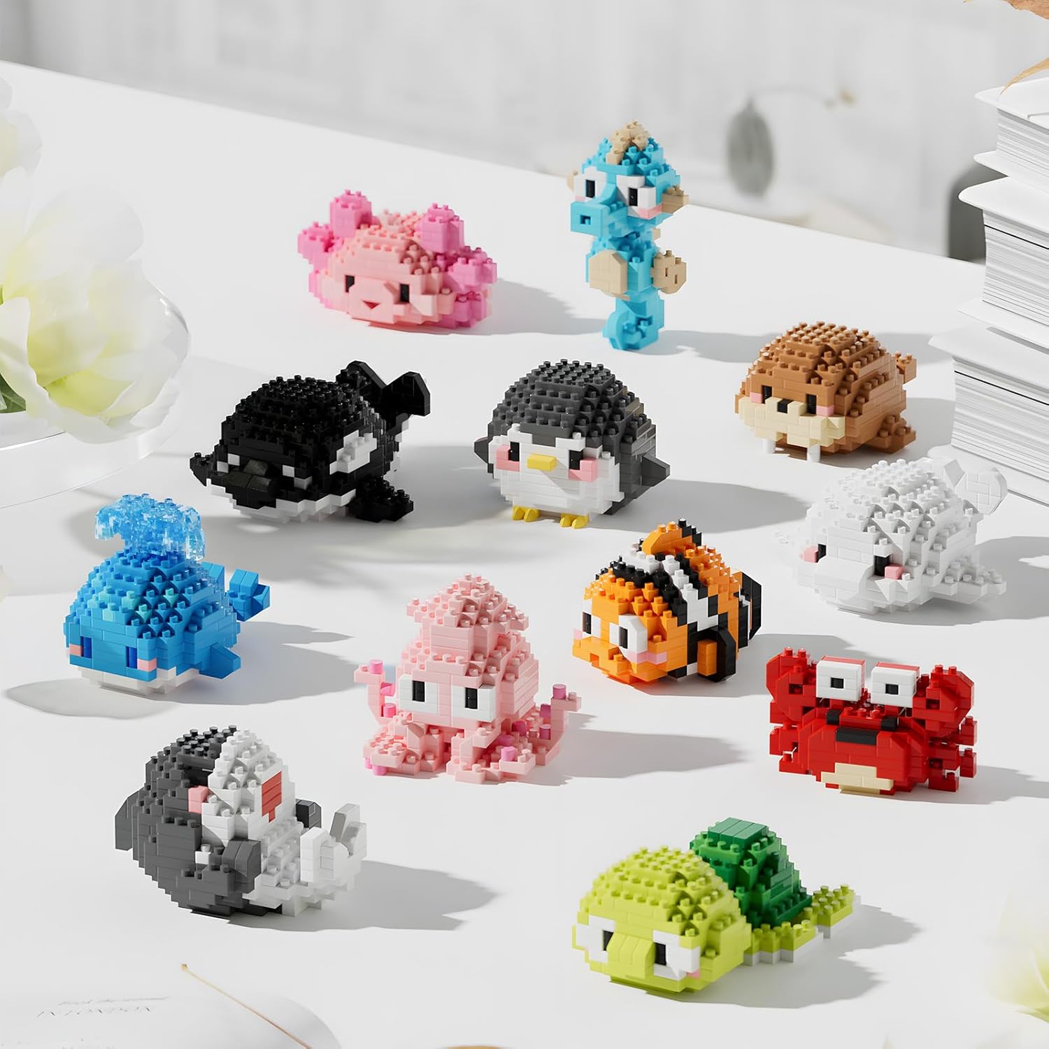 Animal - Blind Box Mini Bricks Set - Creative Play Toy - Ages 8-16+