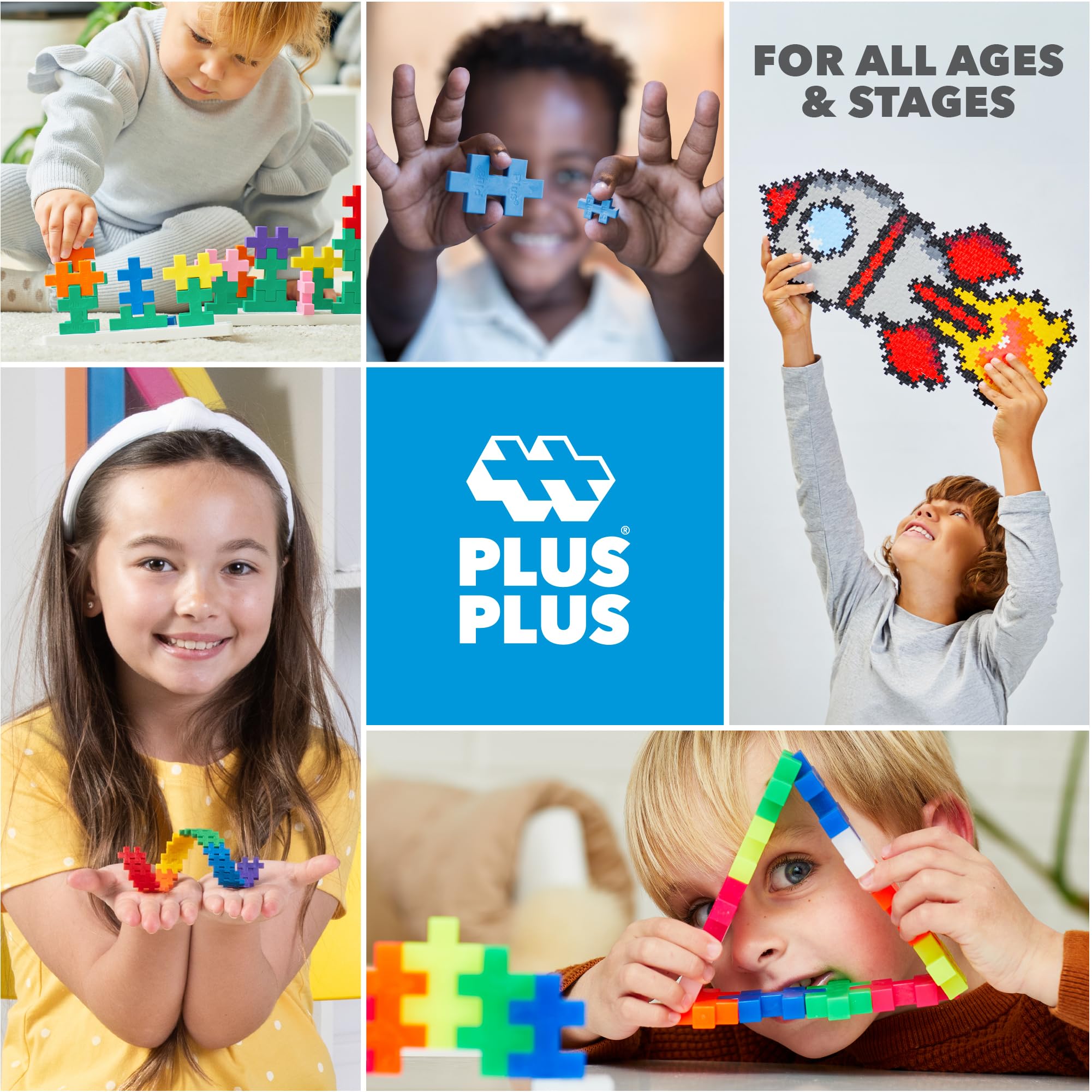 240-Piece - Sensory - Mini Building Blocks Set - STEM Learning Toy