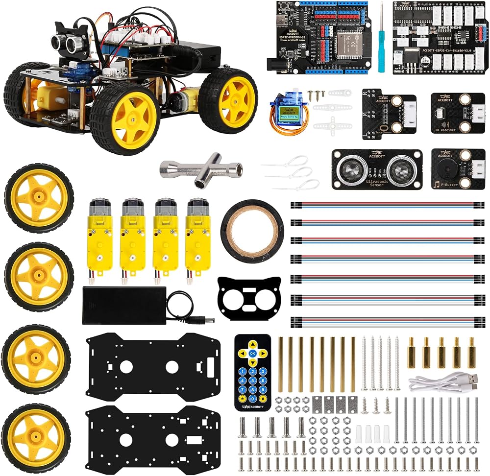Car - STEM Robot Kit - STEM Learning Toy - Ages 8-12