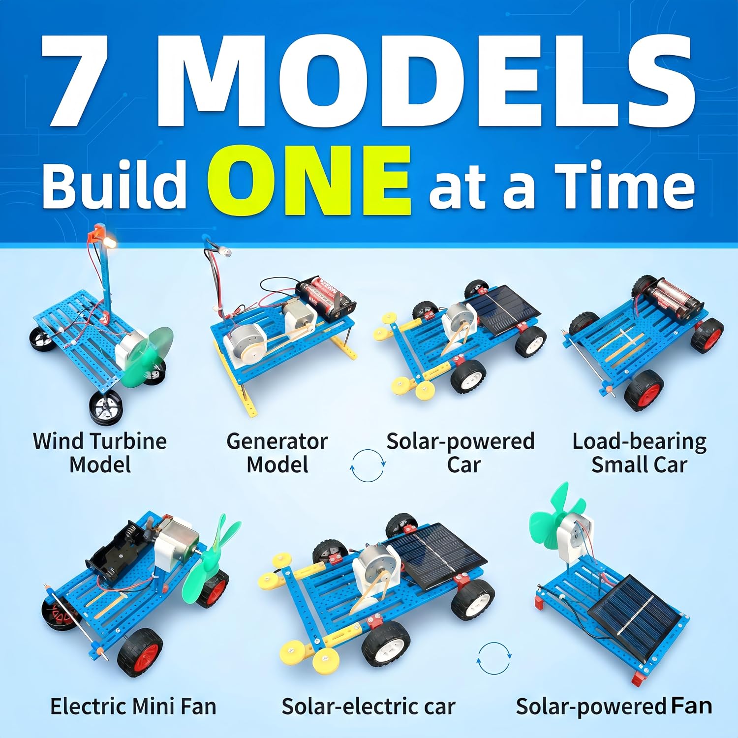 Car - Solar Robot Kit - STEM Learning Toy - Ages 8-14