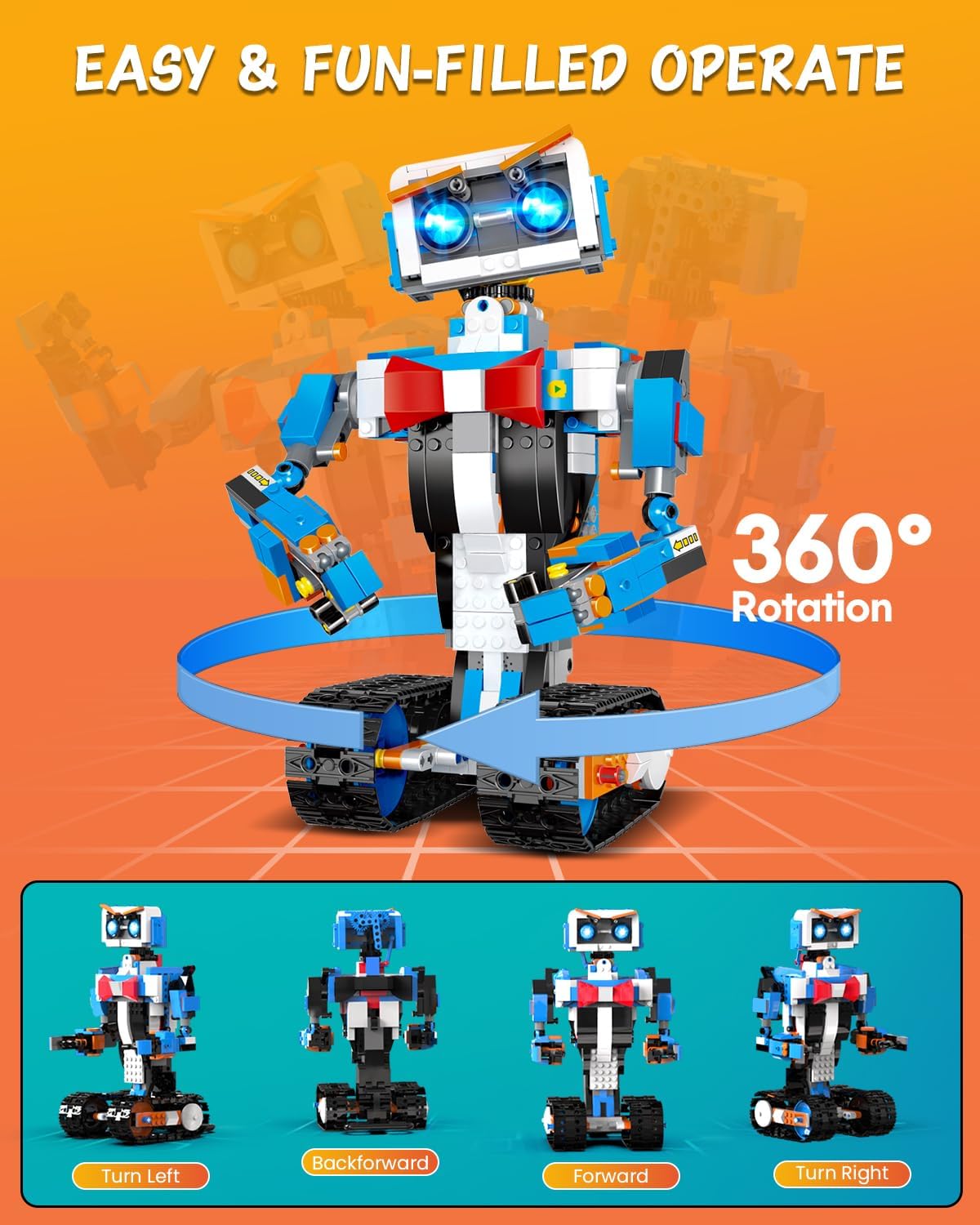 Science - STEM Robot Kit - STEM Learning Toy - Ages 8-12