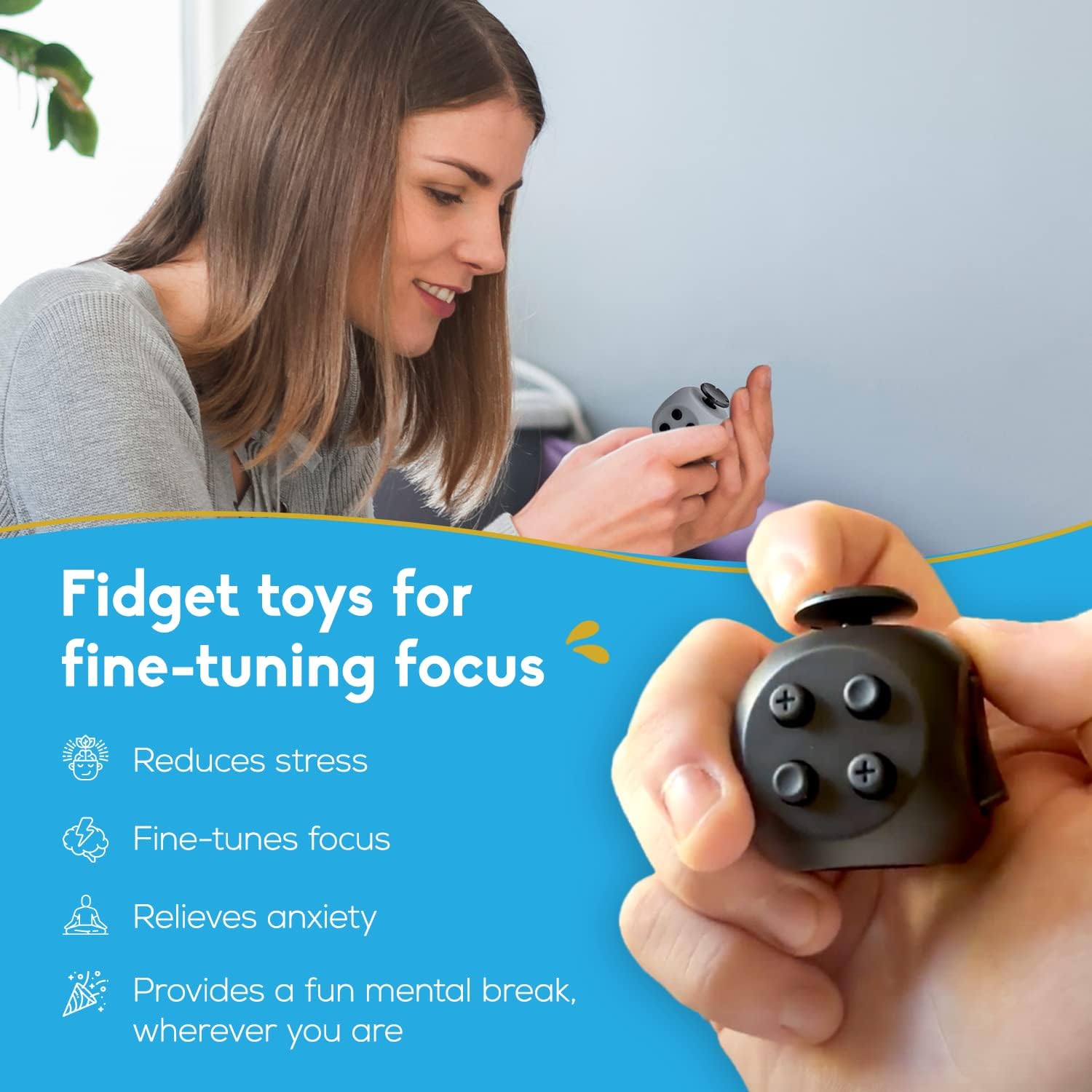 Desk Fidget Toy - Sensory Play Toy - Ages 3+ - DFT-003