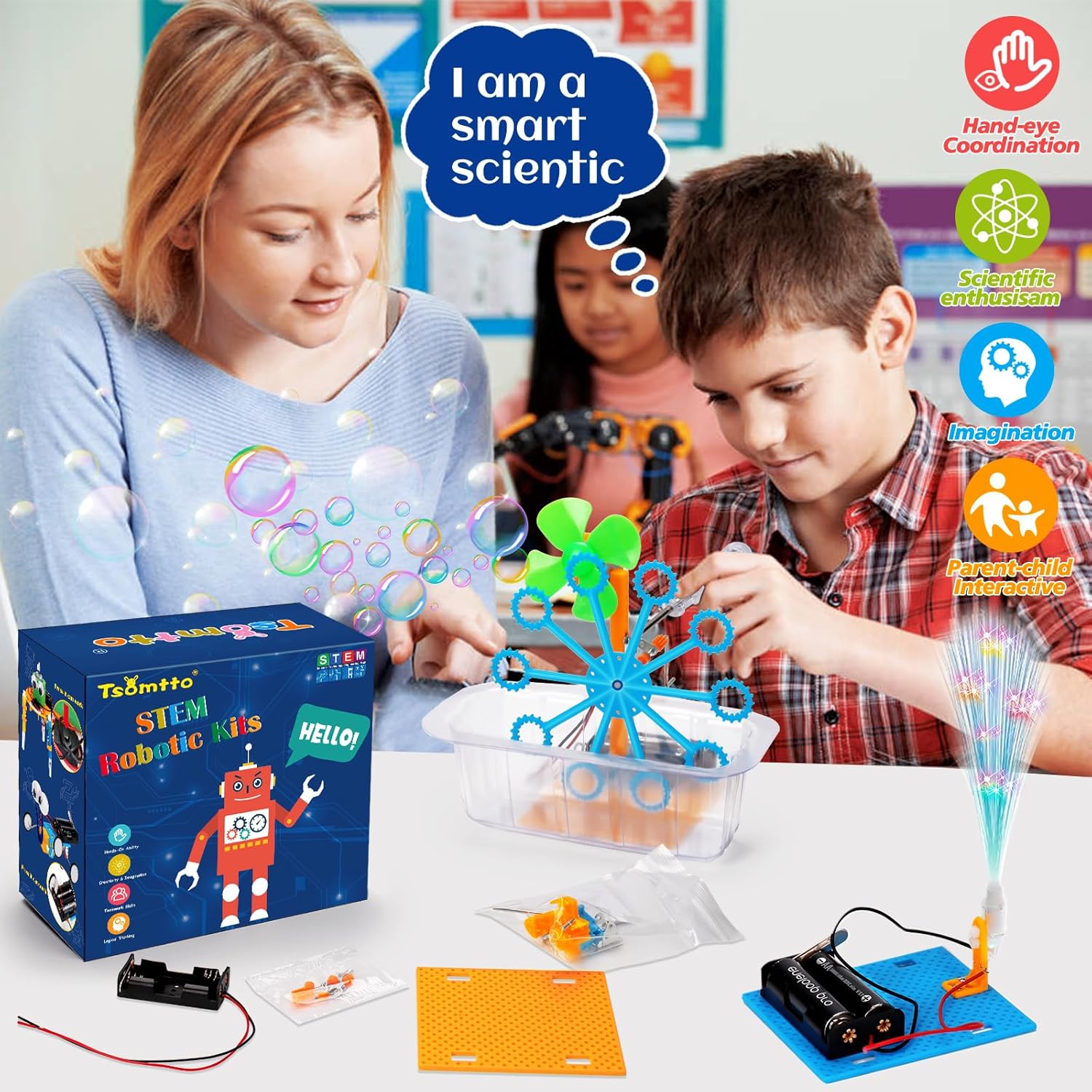 Science - STEM Robot Kit - STEM Learning Toy - SRK-027
