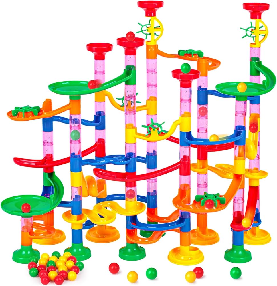 133-Piece - Marble Run Building Set - Creative Play Toy - Ages 3+