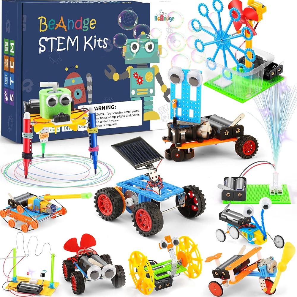 Science - STEM Robot Kit - STEM Learning Toy - Ages 8-13