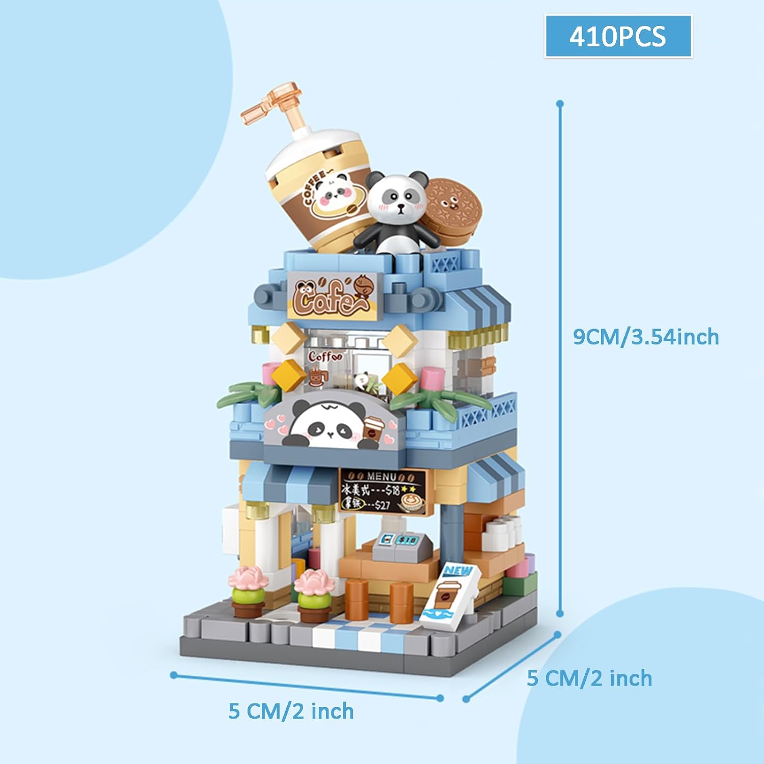 Mini Building Blocks Set - Creative Play Toy - Ages 3+
