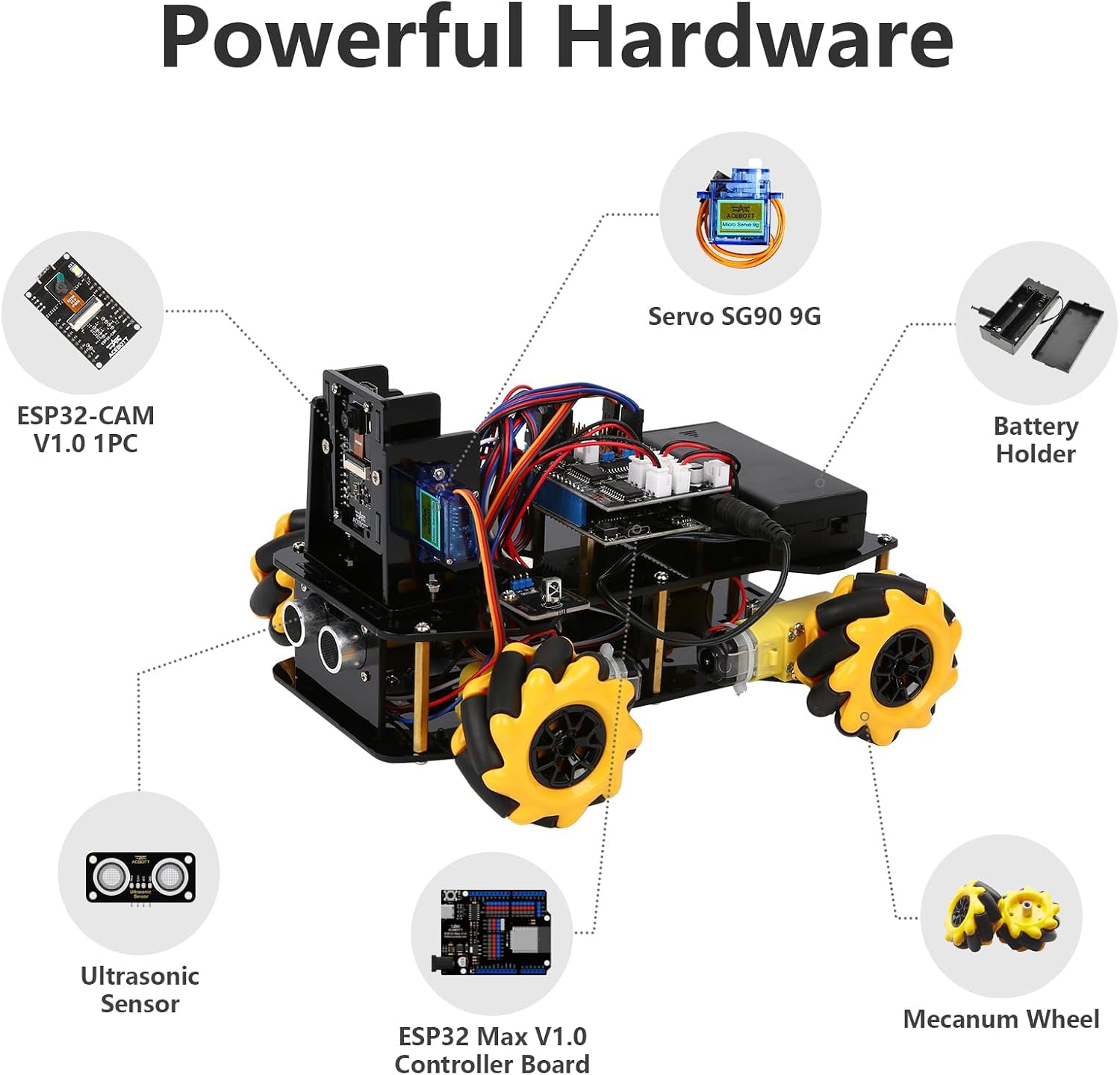Car - STEM Robot Kit - STEM Learning Toy - Ages 8-12