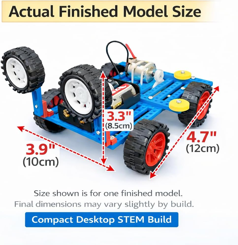 Car - Solar Robot Kit - STEM Learning Toy - Ages 8-14