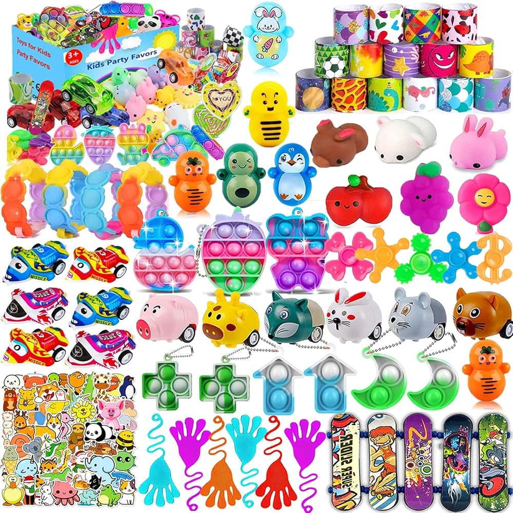117-Piece - Fidget - Party Favor Toys - Sensory Play Toy - Ages 3+