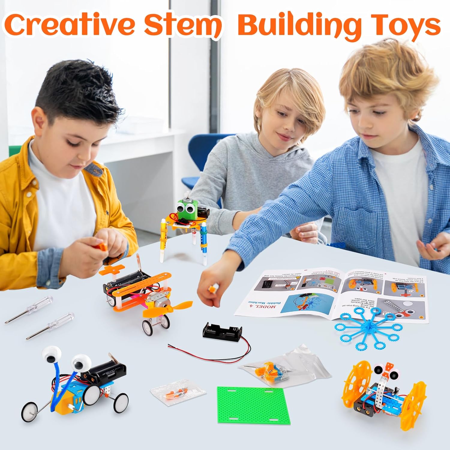 Science - STEM Robot Kit - STEM Learning Toy - SRK-027