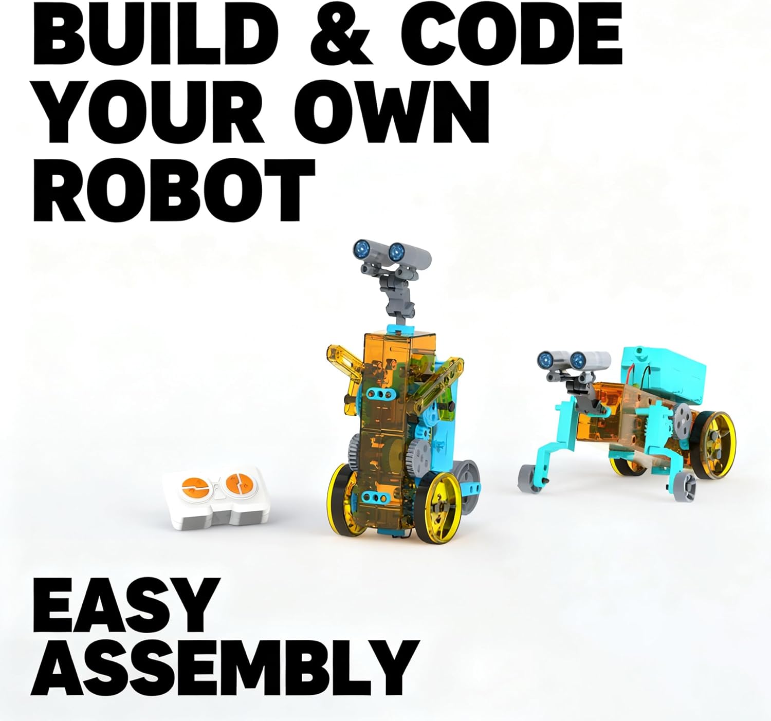 31-Piece - Science - Solar Robot Kit - STEM Learning Toy