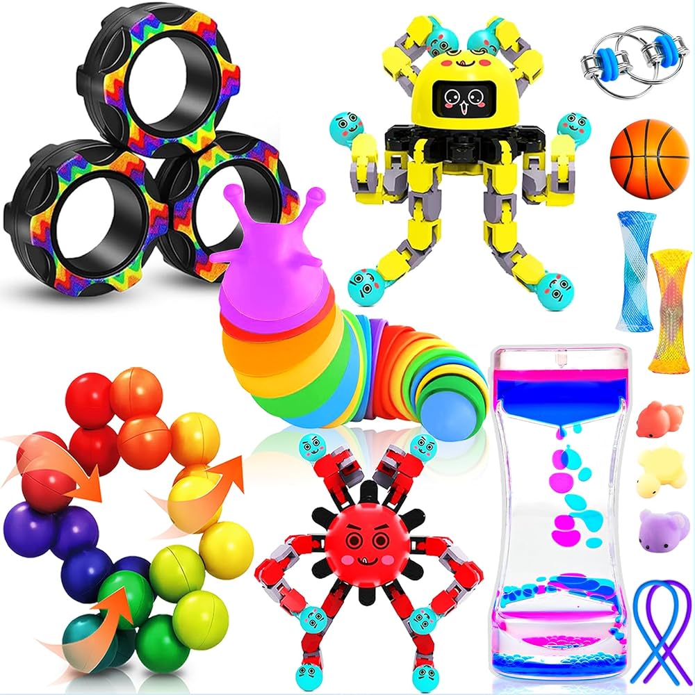 15-Piece - Sensory - Stocking Stuffer Toys - Sensory Play Toy - Ages 5-7