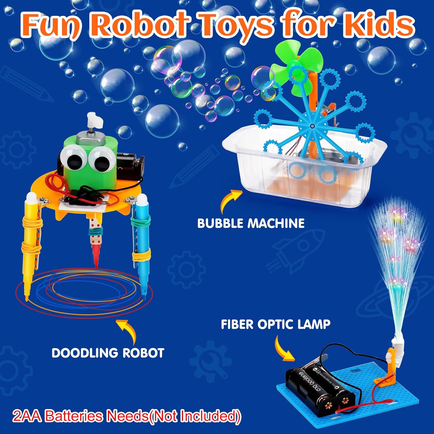 Science - STEM Robot Kit - STEM Learning Toy - SRK-027