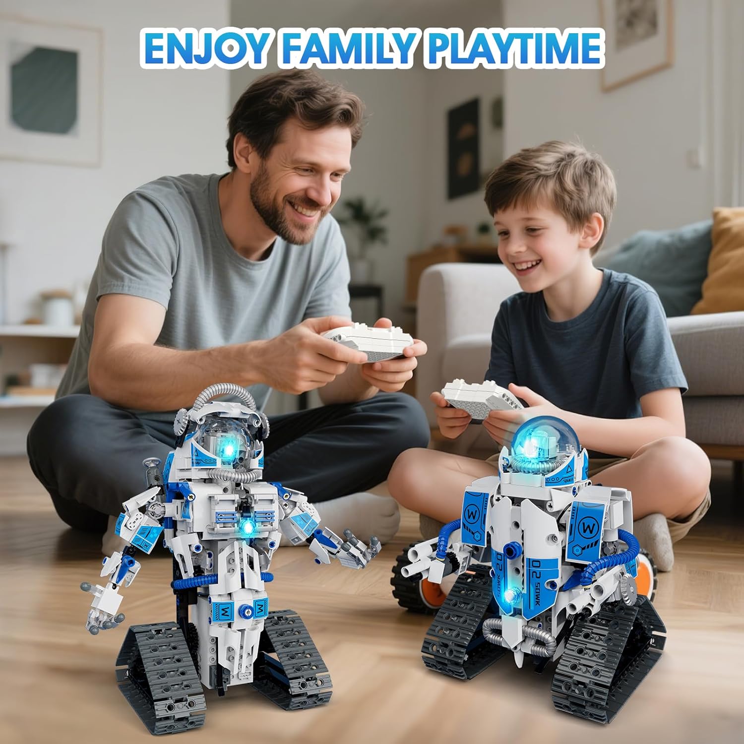 780-Piece - Space - STEM Robot Kit - STEM Learning Toy - Ages 8-14+
