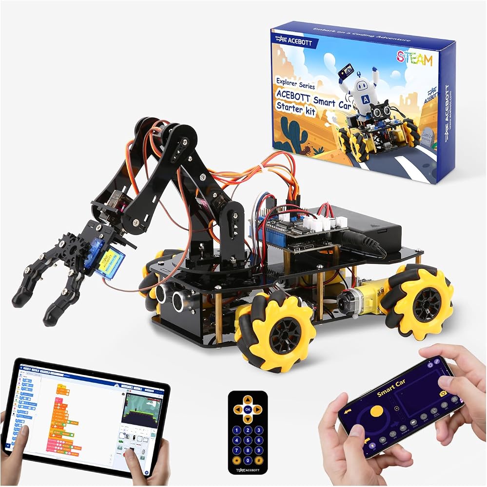 Car - STEM Robot Kit - STEM Learning Toy - Ages 8-12
