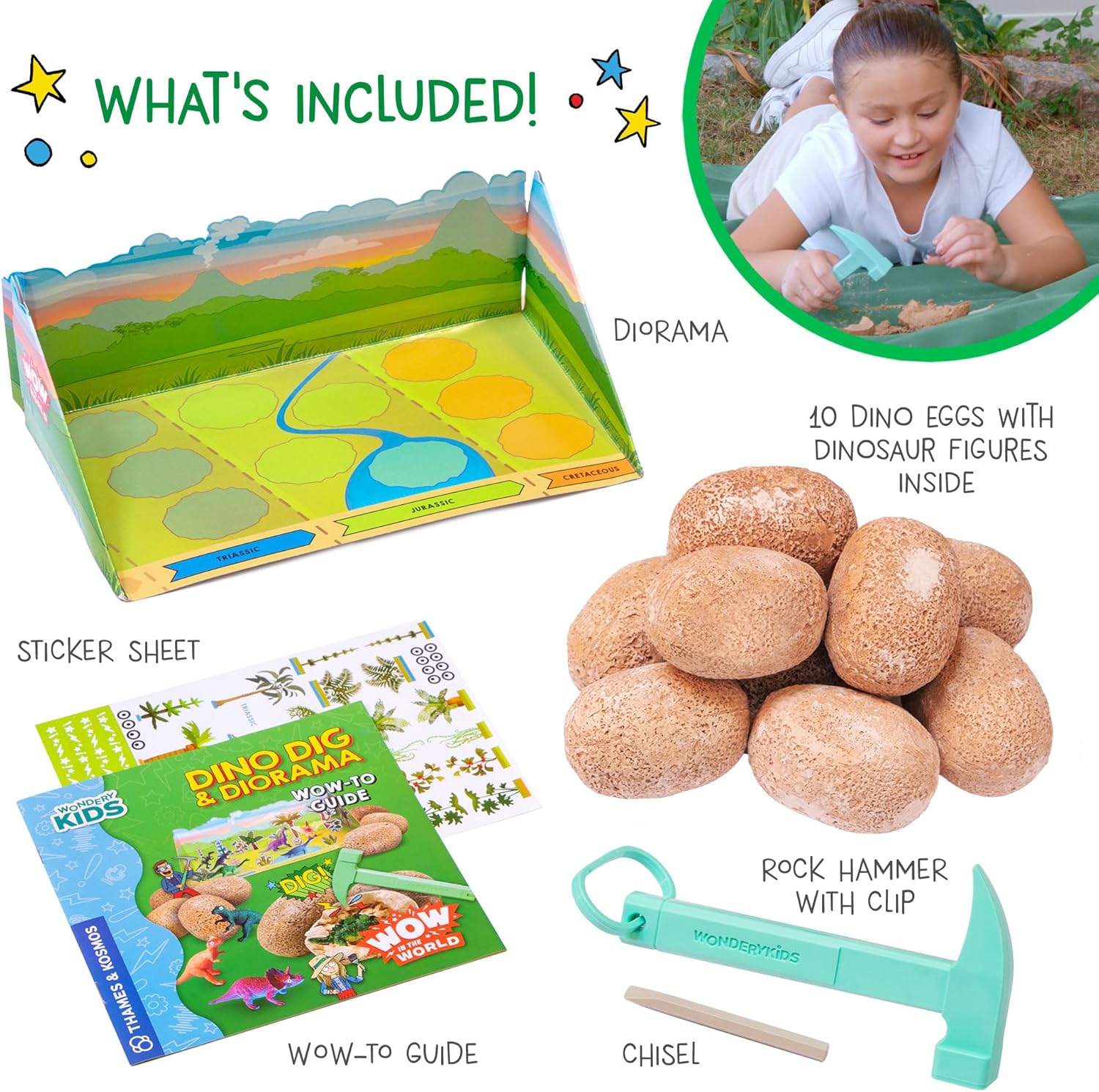 Science - Dinosaur Dig Kit - STEM Learning Toy - Ages 4+