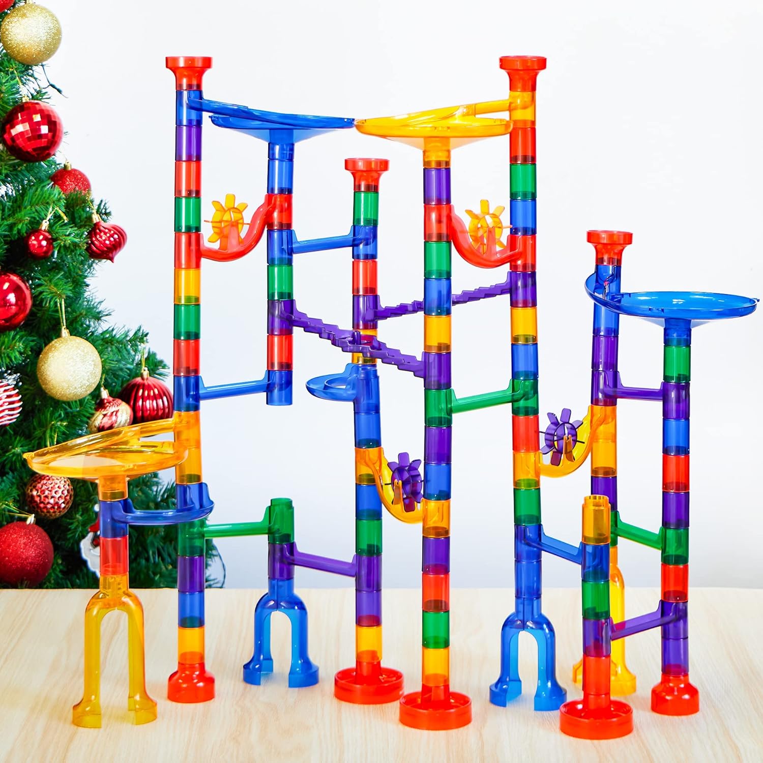 150-Piece - Marble Run Building Set - STEM Learning Toy