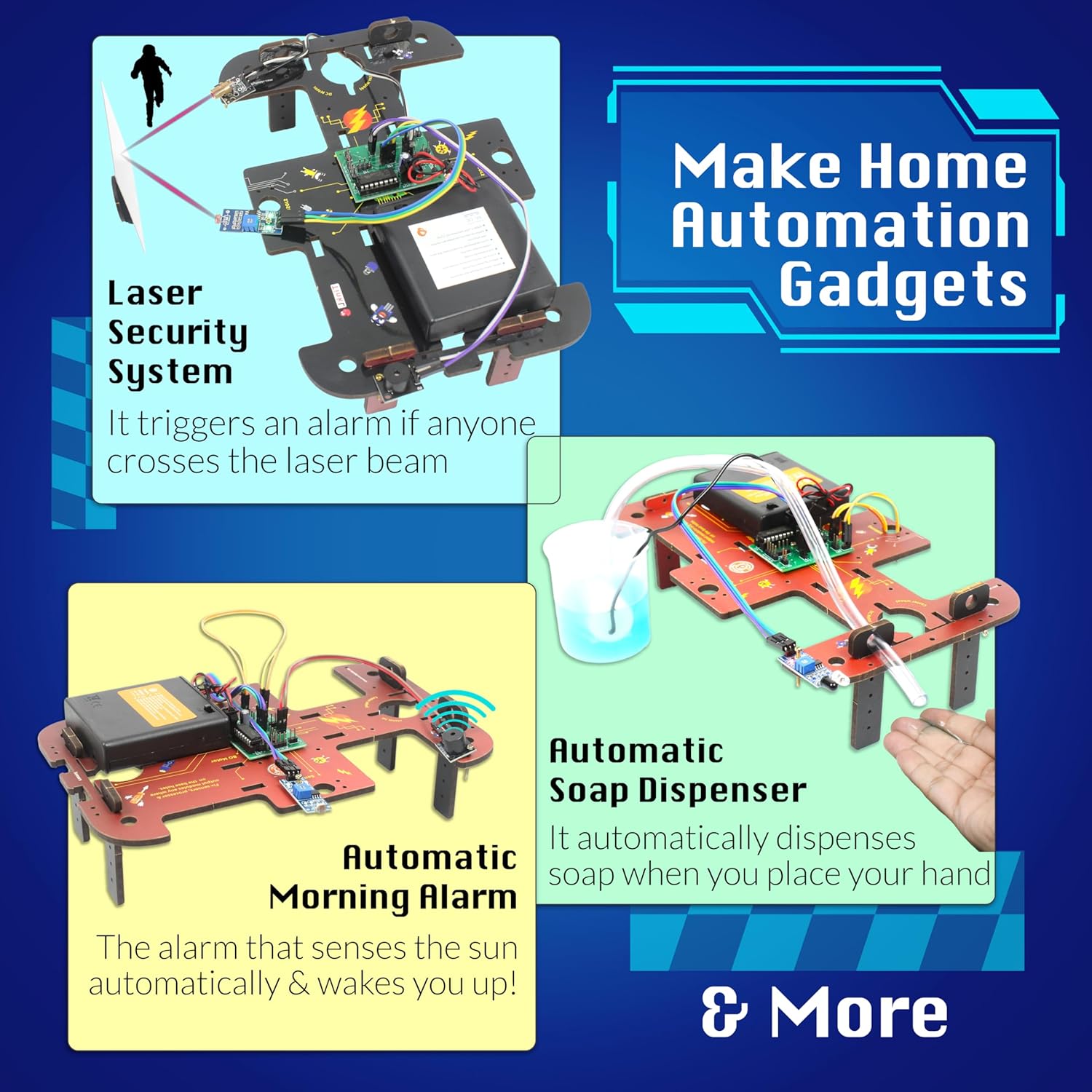 10-Piece - Science - STEM Robot Kit - STEM Learning Toy - Ages 8-14