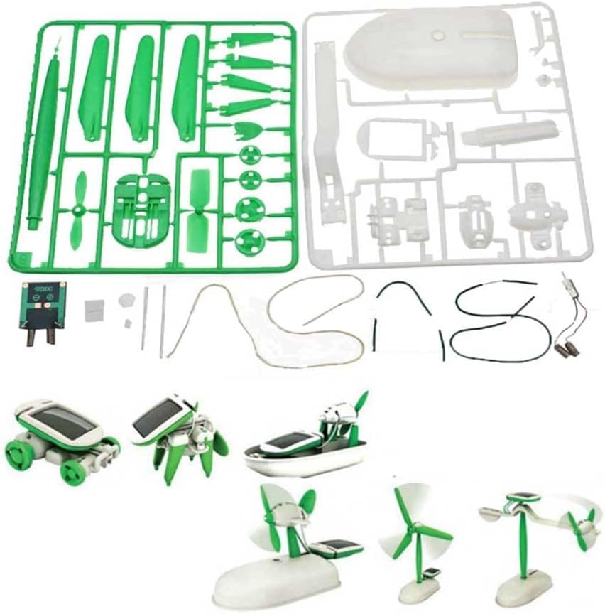 6-Piece - Animal - Solar Robot Kit - Creative Play Toy