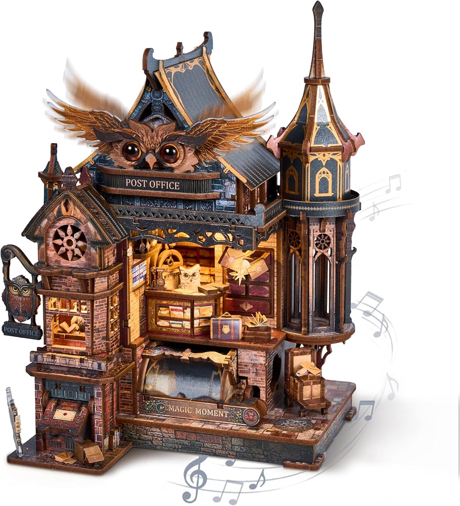 3D Wooden Puzzle Kit - Creative Play Toy - Ages 12+