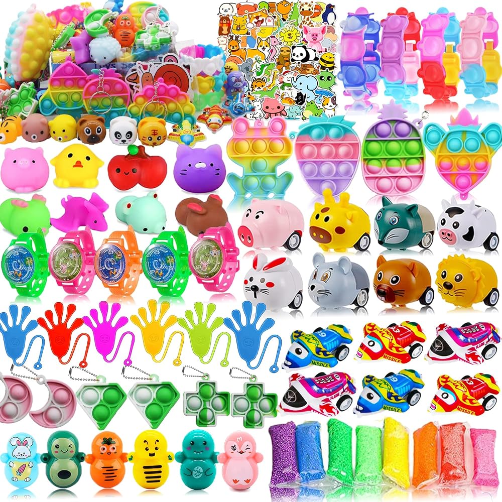 126-Piece - Car - Party Favor Toys - Creative Play Toy - Ages 3+