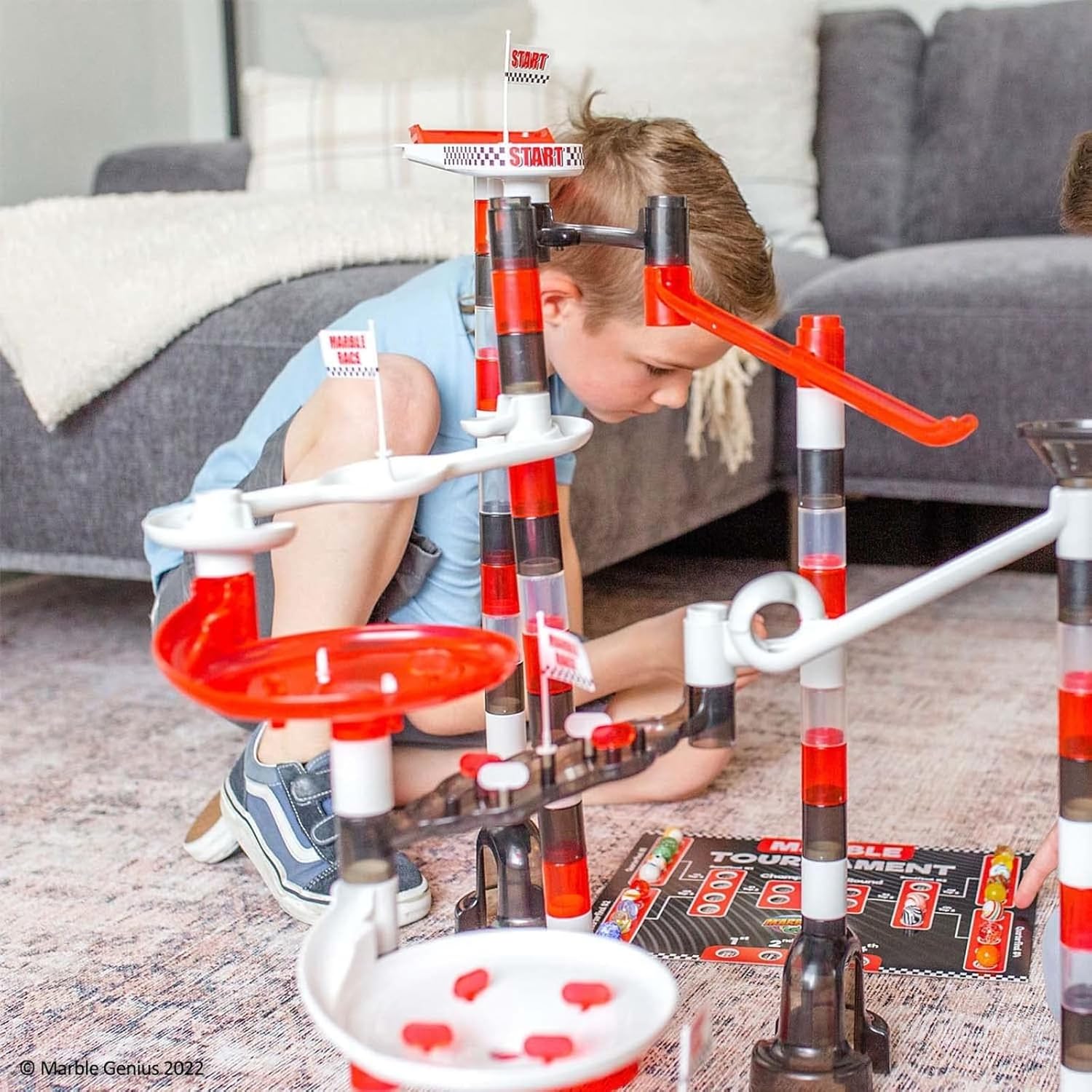 Marble Run Building Set - STEM Learning Toy - Ages 4+